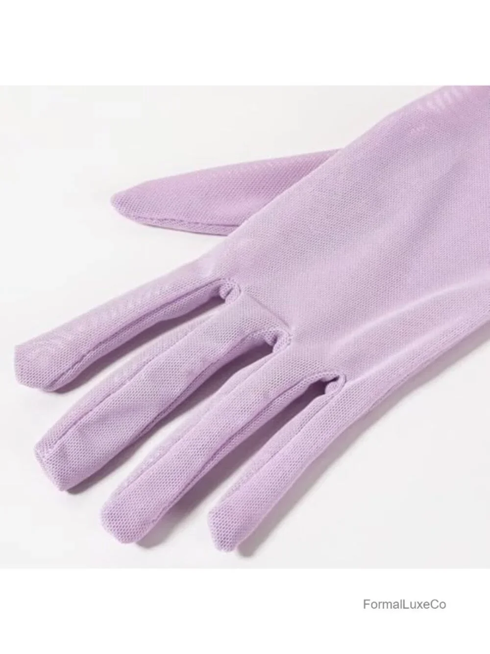 Elbow Length Opera Sheer Mesh Tulle Gloves